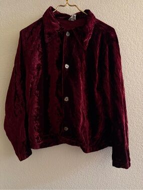 CP Shades Burgundy Blouse